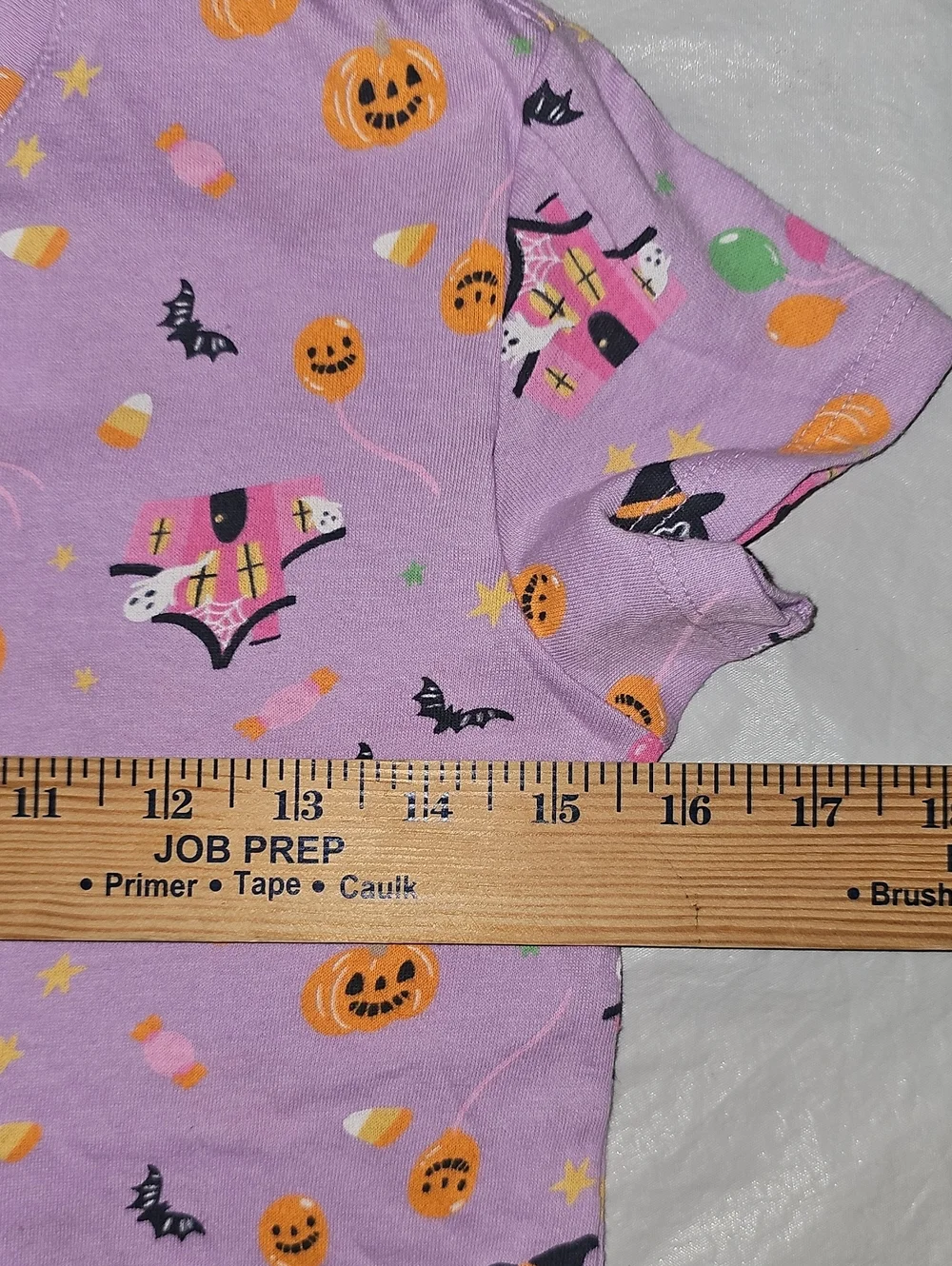 Old Navy Printed Softest Short-Sleeve T-Shirt Girl Medium 8 Halloween Themed New